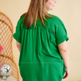 Photo Finish Top - Green* FINAL SALE *