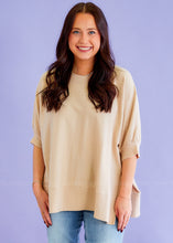Load image into Gallery viewer, After My Own Heart Top - Beige - FINAL SALE

