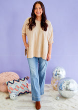 Load image into Gallery viewer, After My Own Heart Top - Beige - FINAL SALE
