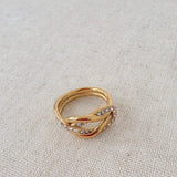 Infinity Diamond Ring - WATERPROOF-Ring-Pretty Simple