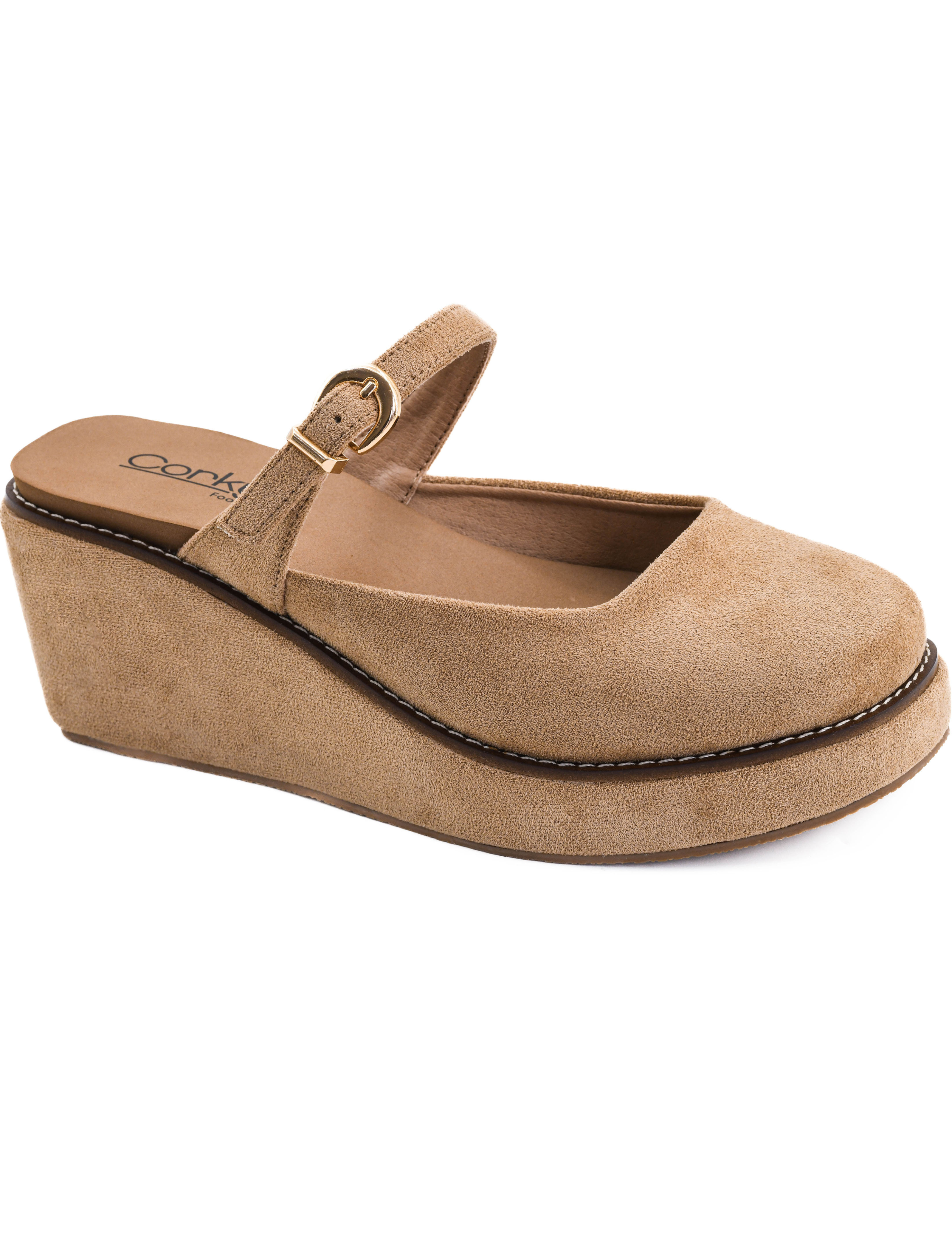 Me Time Camel Wedges by Corkys - PREORDER