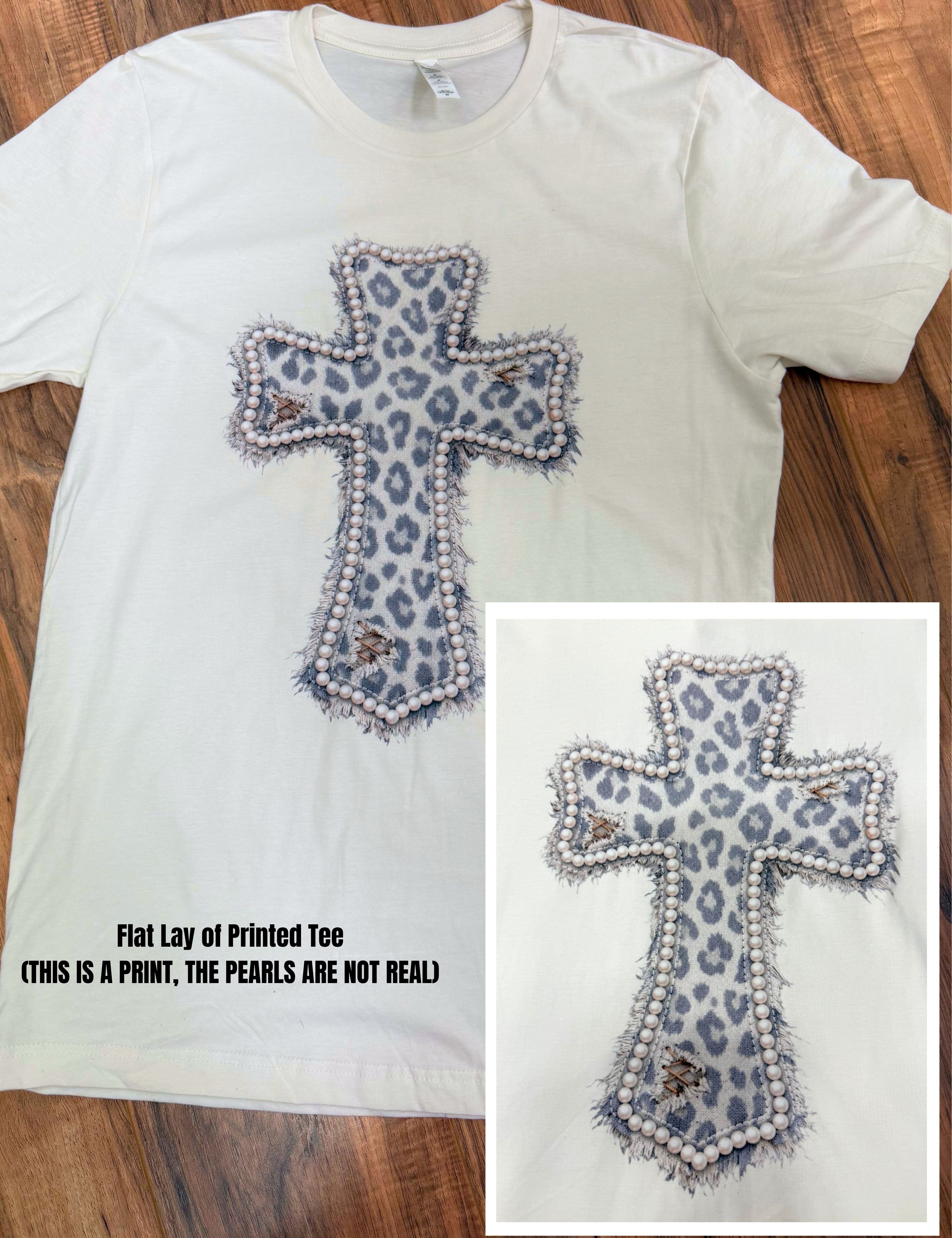 Pearls of Grace Tee (Faux Pearls)