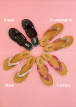 Load image into Gallery viewer, Pinky Promise Sandals by Corkys - Black
