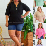 Simple Times Top - 5 Colors - LAST ONES FINAL SALE