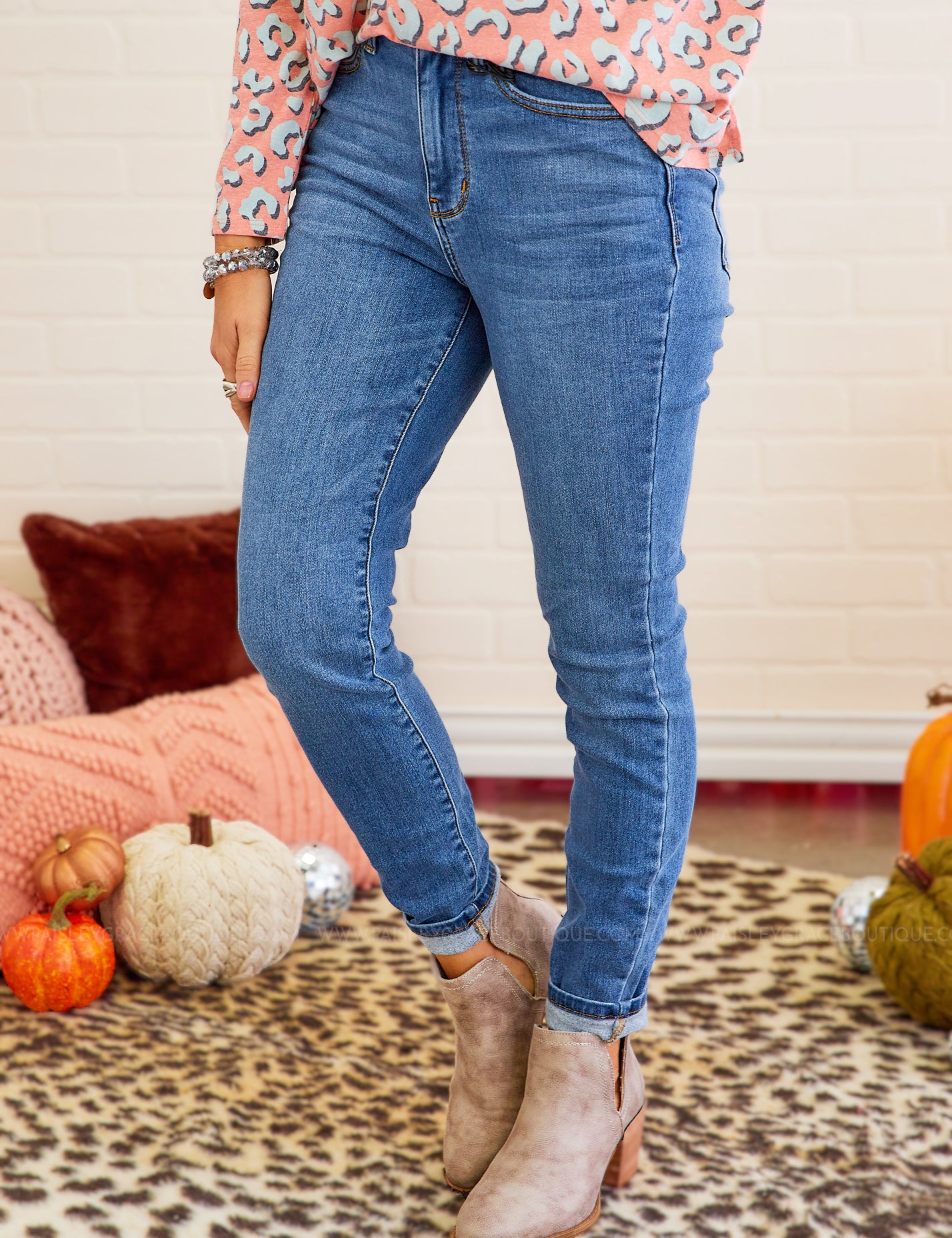 Shayla Thermal Lined Jeans by Judy Blue - LAST ONES FINAL SALE