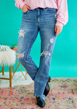 Load image into Gallery viewer, O&#39;Hara Destroyed Straight Jeans
