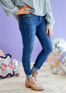 Constance Vintage Skinny Jeans by Judy Blue - FINAL SALE