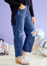Load image into Gallery viewer, Whitney Wide Leg Crop Jeans by Judy Blue
