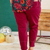 Rosie Elastic Waist Joggers by Judy Blue - LAST ONES FINAL SALE
