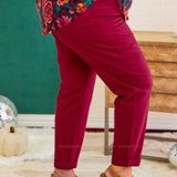Rosie Elastic Waist Joggers by Judy Blue - LAST ONES FINAL SALE