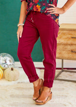 Load image into Gallery viewer, Rosie Elastic Waist Joggers by Judy Blue - FINAL SALE
