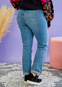 Nora High Rise Rigid Magic Straight Jeans