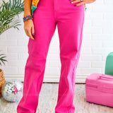 Danika High Rise Garment Dyed 90's Straight Jeans by Judy Blue