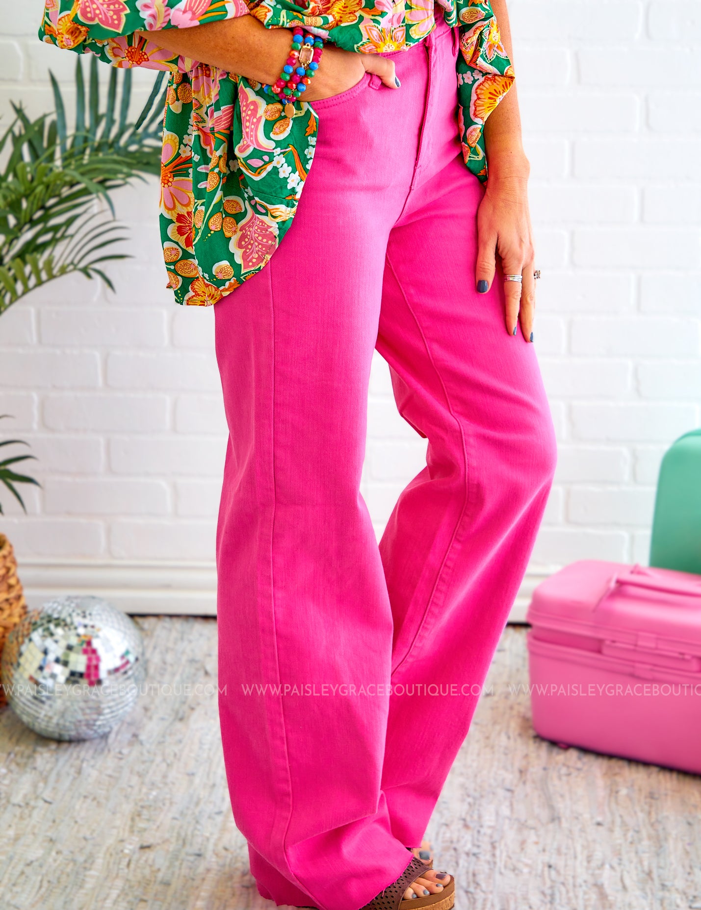 Danika High Rise Garment Dyed 90's Straight Jeans by Judy Blue