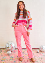 Load image into Gallery viewer, Britney/Peggy Cargo Straight Jeans Pink - HOT RESTOCK
