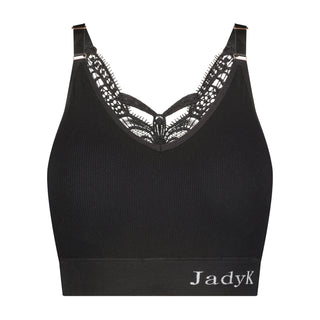 Jules Ribbed Crochet Bralette - PREORDER