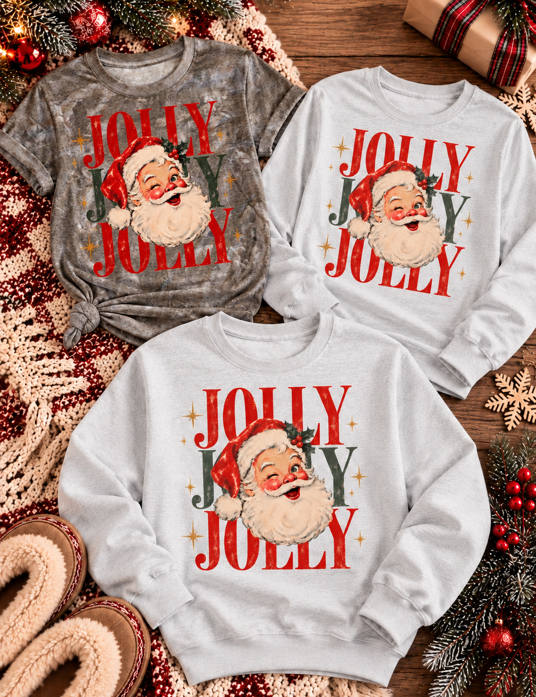 Old Fashioned Jolly Tee - 3 Styles