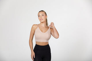 Jules Ribbed Crochet Bralette - PREORDER