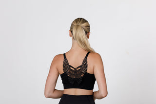 Jules Ribbed Crochet Bralette - PREORDER