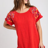 Sunny In Sao Paulo Top - Red - LAST ONES FINAL SALE