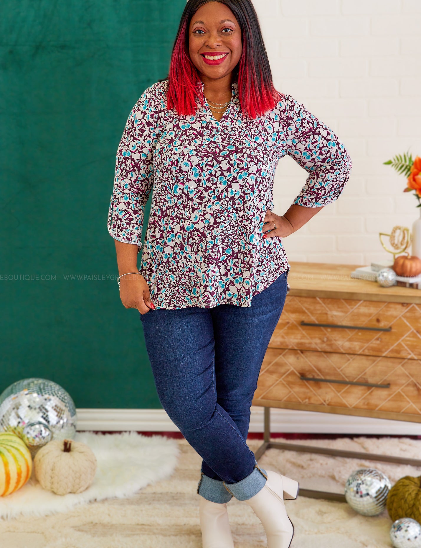 Enchanted To Meet You Top* FINAL SALE *