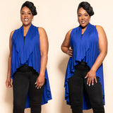 Long Convertible Shawl - COBALT* LAST ONES FINAL SALE *