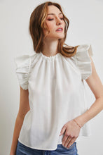 Load image into Gallery viewer, Heyson Ruffle Sleeve Top - 3 Colors - PREORDER
