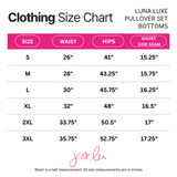 Luna Luxe Pullover Set- Pink Polka Dot - PREORDER