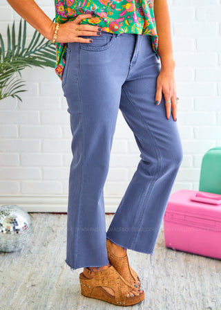 Lidia Tummy Control Straight Crop Jeans by Lovervet - LAST ONE FINAL SALE