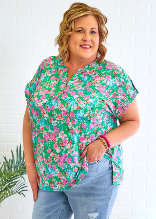 Garden Sanctuary Top - LAST ONE FINAL SALE