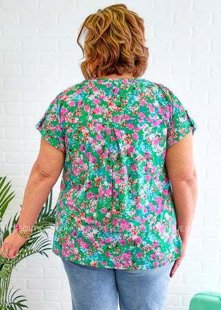 Garden Sanctuary Top - LAST ONE FINAL SALE