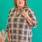 Plaid To Be Here Top* FINAL SALE *