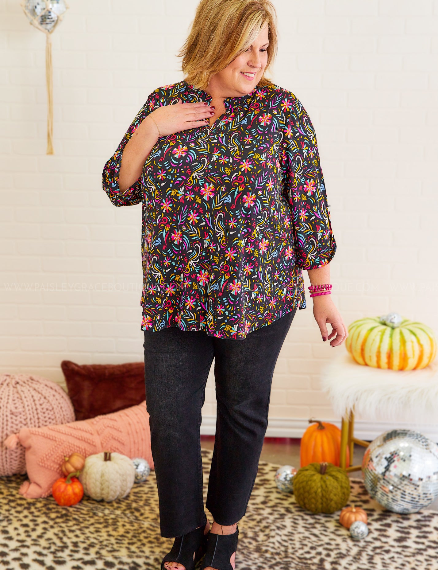 Party All Night Top* FINAL SALE *
