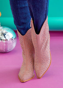 Lucky Lasso Boots by Corkys - Blush