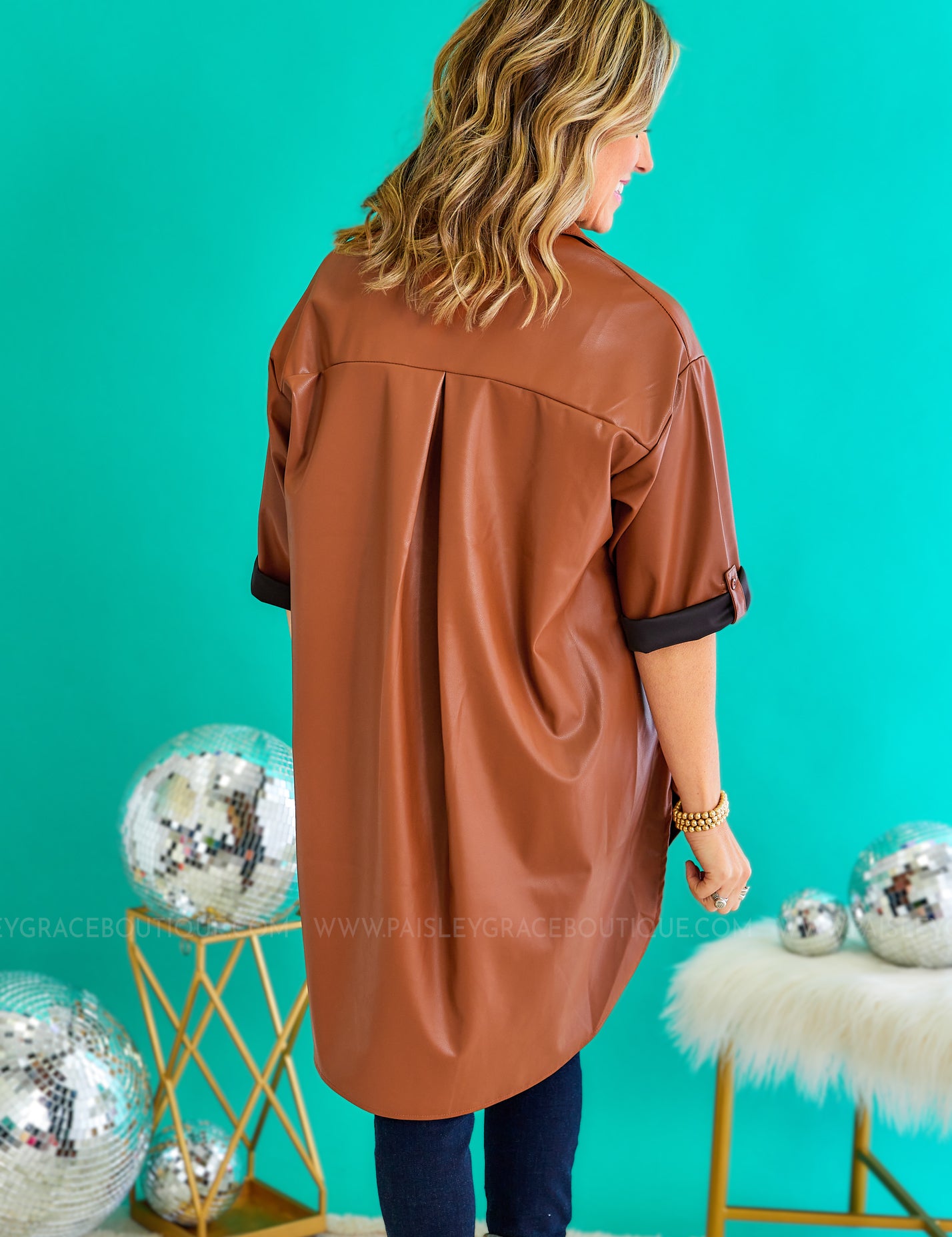 On The Job Tunic - Camel - LAST ONES FINAL SALE