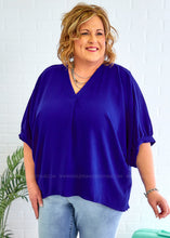 Load image into Gallery viewer, Love The Journey Top - Royal Blue
