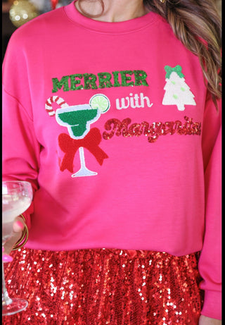 PREORDER - Merrier with Margaritas Pullover