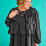 Make Me Dance Top -Black* FINAL SALE *