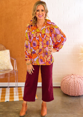 Garden Radiance Top - LAST ONE FINAL SALE