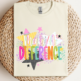 Make A Difference SoftPrint Tee