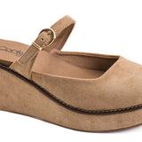 Me Time Camel Wedges by Corkys - PREORDER