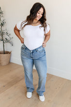 Load image into Gallery viewer, Mildred V-Front Waistband Straight Jeans by Judy Blue
