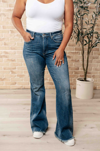 Miley Control Top Flare Jeans by Judy Blue