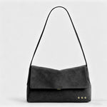 Miranda Suede Flap Crossbody-Crossbody Bag-Pretty Simple