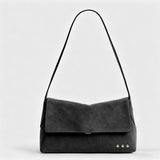 Miranda Suede Flap Crossbody-Crossbody Bag-Pretty Simple