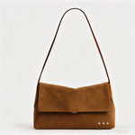 Miranda Suede Flap Crossbody-Crossbody Bag-Pretty Simple