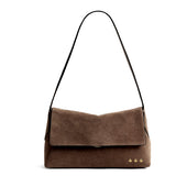 Miranda Suede Flap Crossbody-Crossbody Bag-Pretty Simple