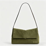 Miranda Suede Flap Crossbody-Crossbody Bag-Pretty Simple