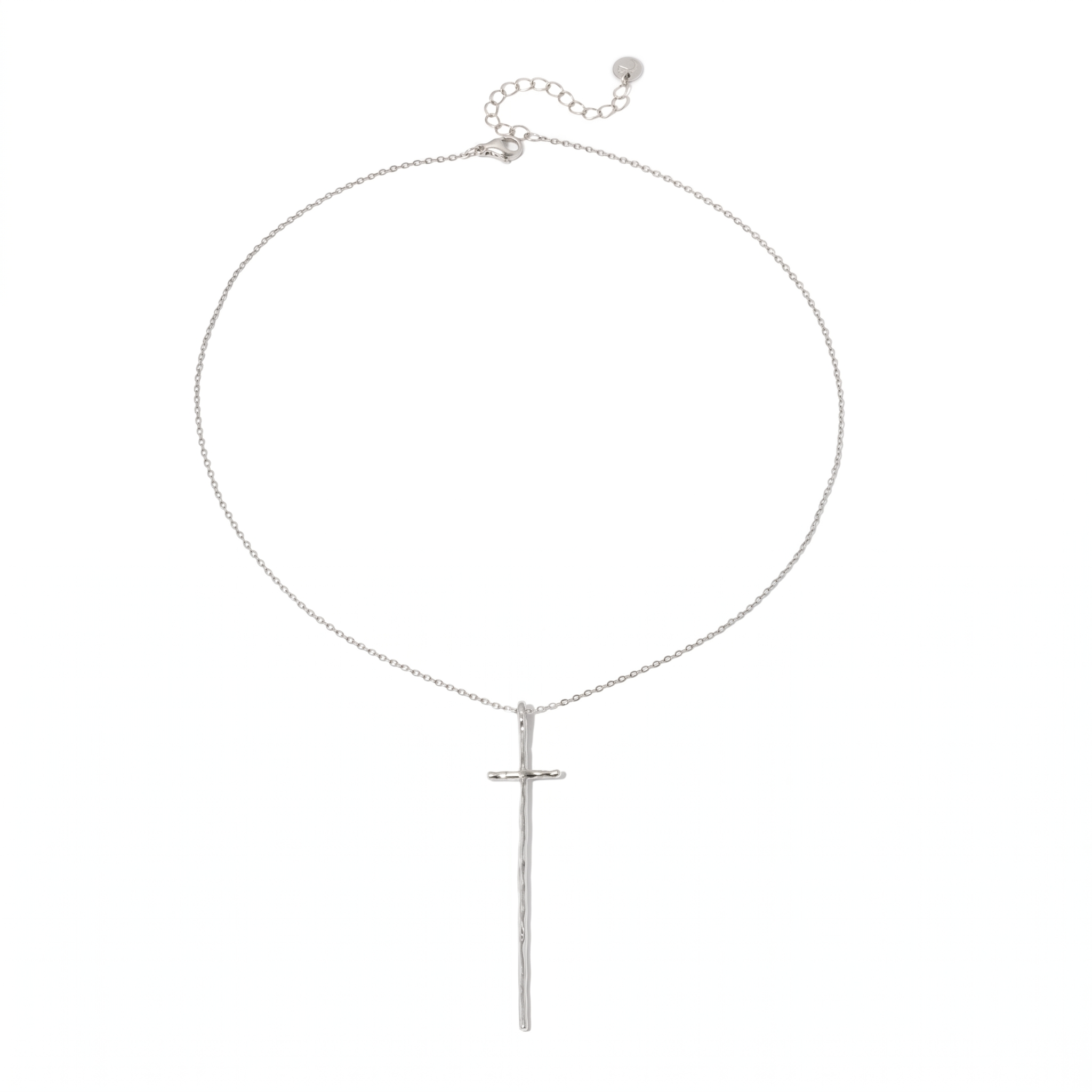 Modern Cross Necklace - WATERPROOF-Necklace-Pretty Simple