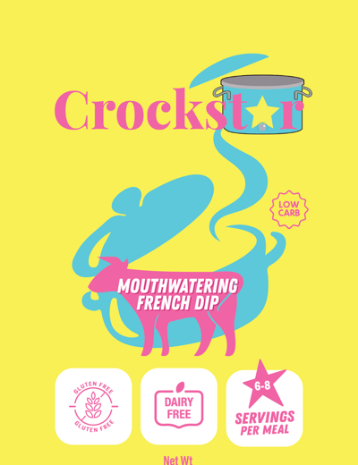 Crockstar - Mouthwatering French Dip